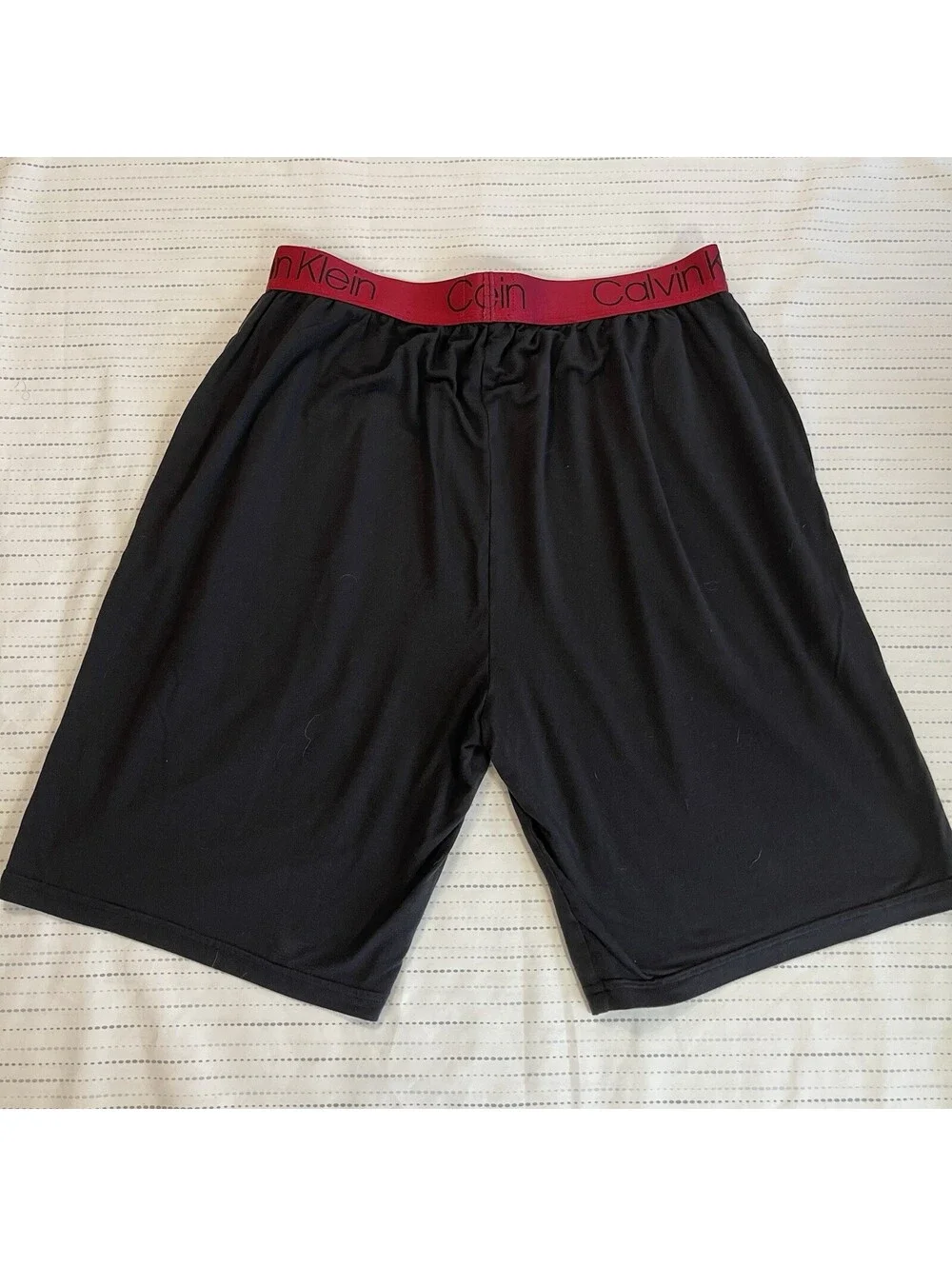 Calvin Klein Men's Ultra Soft Modern Modal Lounge Sleep Short, Black, M